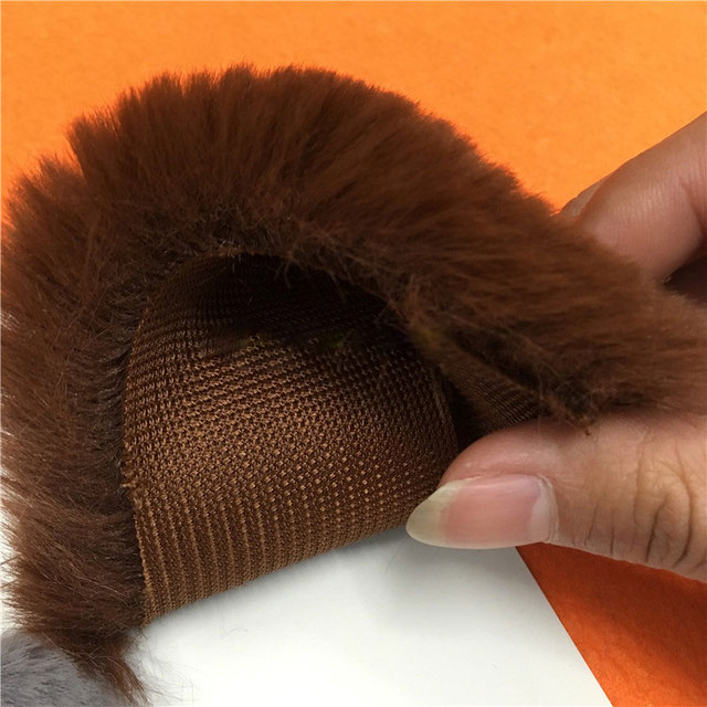 Miękki płaski pluszowy królik (1400G, 20mm) - futro odzieżowe - Wianko - 13