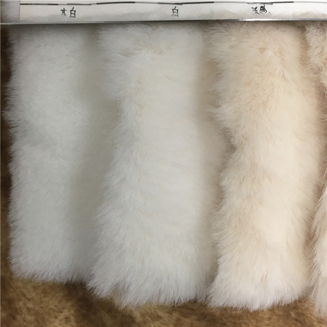 Miękki płaski pluszowy królik (1400G, 20mm) - futro odzieżowe - Wianko - 7