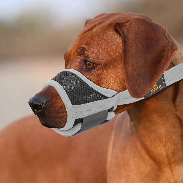 Kaganiec dla psa Pitbull Nylon Mesh - anty gryzienie, Training, nie gryźć, Anti Bark, małe, średnie, duże psy, rozmiar XS-2XL - Wianko - 14