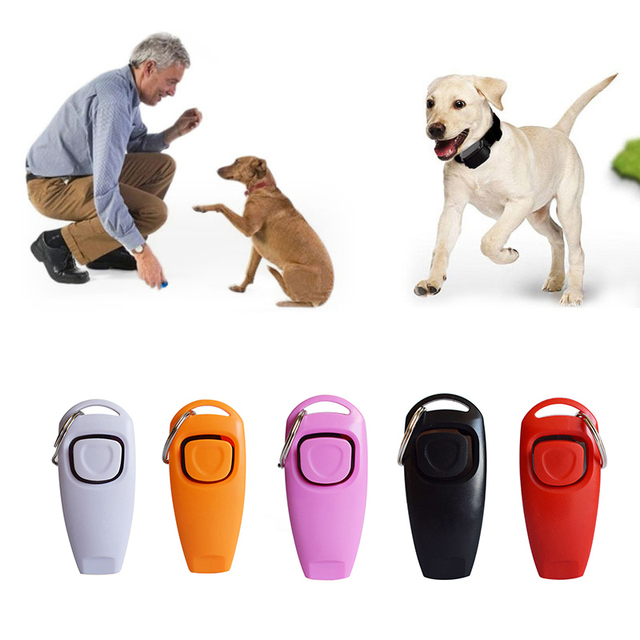 Gwizdek Clicker - urządzenie treningowe dla psów z breloczkiem - Wianko - 2