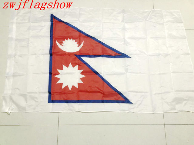 Flaga narodowa Nepalu - 90*150cm, poliester, światowa dekoracja na zewnątrz - Wianko - 3