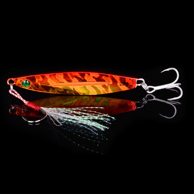 10 sztuk Shore odlew metalowy Jig łyżka morze przynęty 7g-28g Jigging Super twarde ołowiu ryby słonowodne - Wianko - 12