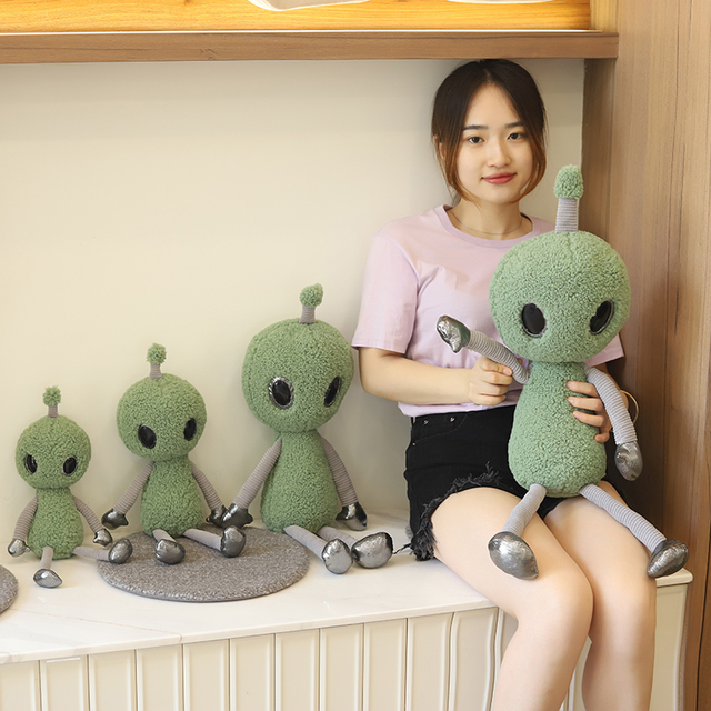 Pluszowy E.T. Alien dziecięcy ludek 38-68cm - zabawka miękka, kreatywny prezent na Boże Narodzenie dla chłopców - Wianko - 7