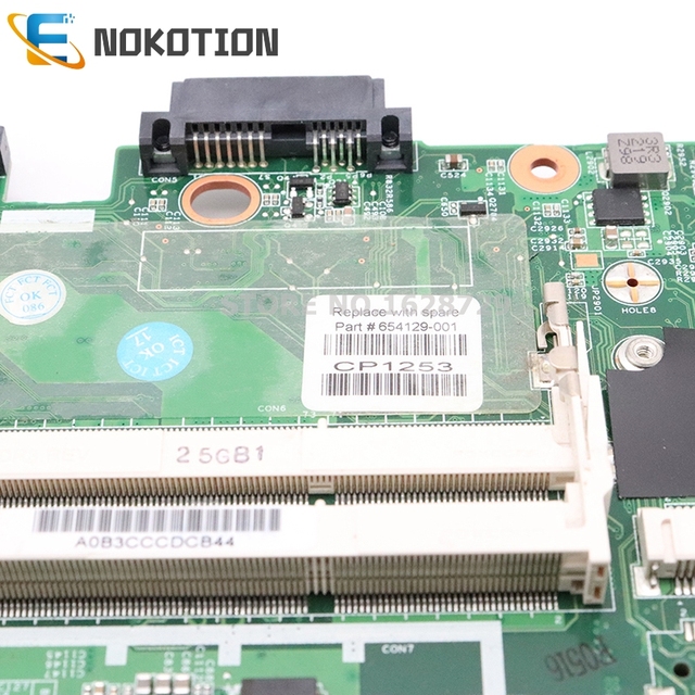 Płyta główna do laptopa HP Probook 6560B 8560P NOKOTION 646962-001 654129-001 HM65 HD DDR3 pełny test - Wianko - 4