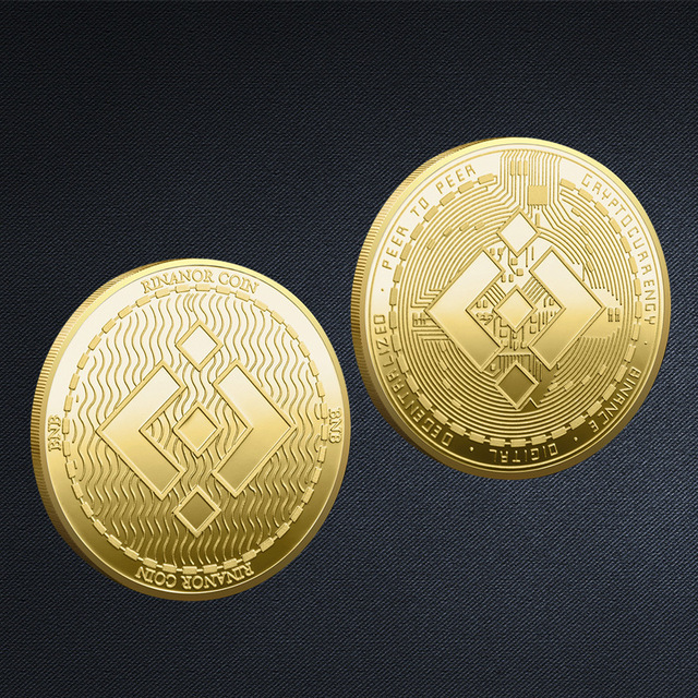 Moneta okolicznościowa cyfrowa ADA BNB DASH EOS ETH IOTA Litecoin w złocie/srebrze do dekoracji domu - Wianko - 9