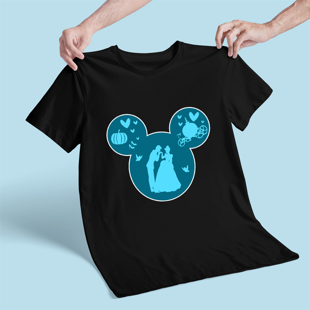 Koszulka dziecięca Disney Alicja w Krainie Czarów z postacią Mickey Mouse - biała, czarna, luźna grafika Kawaii - Wianko - 11