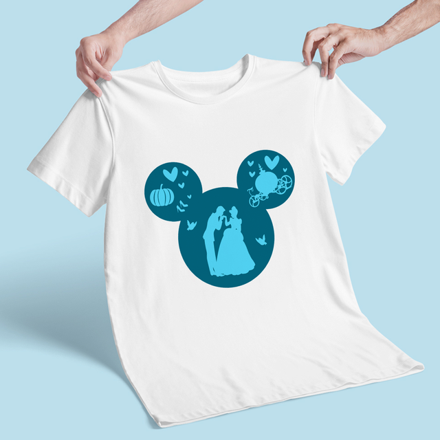 Koszulka dziecięca Disney Alicja w Krainie Czarów z postacią Mickey Mouse - biała, czarna, luźna grafika Kawaii - Wianko - 21