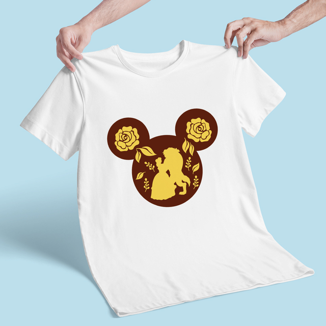 Koszulka dziecięca Disney Alicja w Krainie Czarów z postacią Mickey Mouse - biała, czarna, luźna grafika Kawaii - Wianko - 12