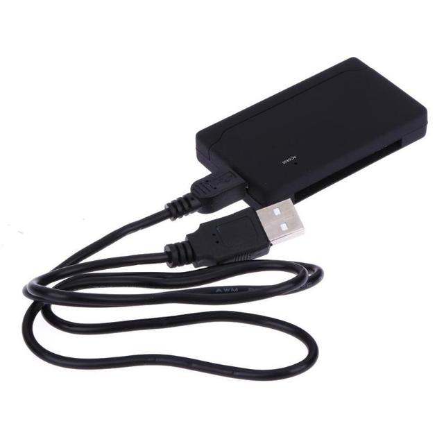 Czytnik kart pamięci USB obsługujący USB V2.0, kolor czarny, zewnętrzny, obsługujący SD, SDHC, Mini, Micro, M2, MMC, XD, CF - Wianko - 15