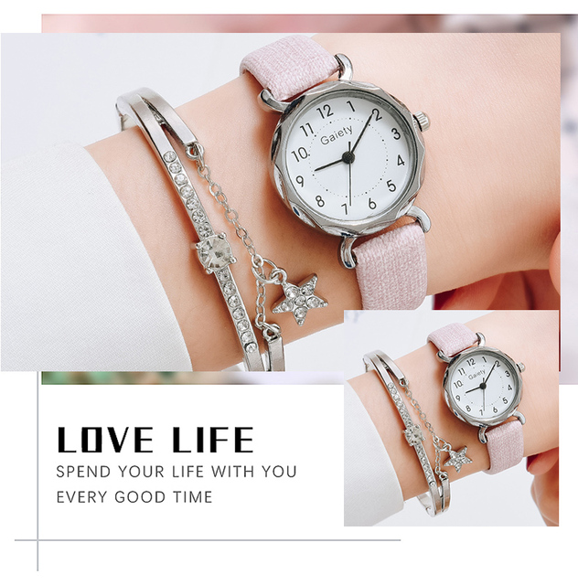 Damski zegarek Vintage 2021 ze skórzanym paskiem i małą tarczą - moda i styl (Reloj mujer) - Wianko - 6