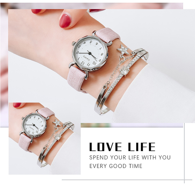 Damski zegarek Vintage 2021 ze skórzanym paskiem i małą tarczą - moda i styl (Reloj mujer) - Wianko - 5