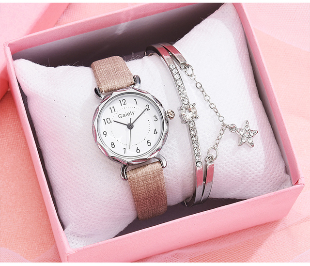 Damski zegarek Vintage 2021 ze skórzanym paskiem i małą tarczą - moda i styl (Reloj mujer) - Wianko - 10