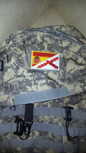 3D Parch hiszpańskiej flagi - haftowany Patch na tkaninie z systemem Hook Loop - do własnoręcznego aplikowania na odzież taktyczną i odznaki dla policji - Wianko - 11