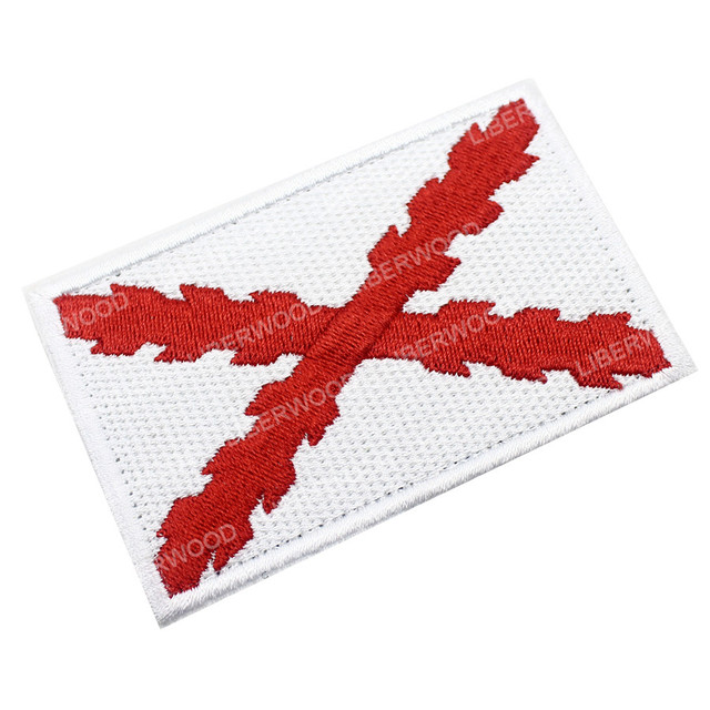 3D Parch hiszpańskiej flagi - haftowany Patch na tkaninie z systemem Hook Loop - do własnoręcznego aplikowania na odzież taktyczną i odznaki dla policji - Wianko - 20
