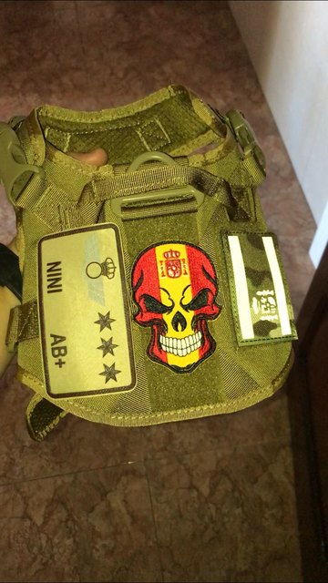 3D Parch hiszpańskiej flagi - haftowany Patch na tkaninie z systemem Hook Loop - do własnoręcznego aplikowania na odzież taktyczną i odznaki dla policji - Wianko - 15