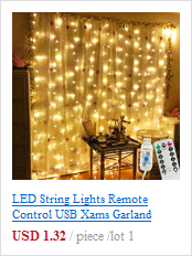 Świąteczne bajkowe oświetlenie LED USB/baterie do dekoracji salonu, sypialni i ogrodu - 5 metrów - Wianko - 25