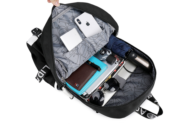 Niestandardowy plecak podróżny z nadrukiem na zamówienie - torba dla dzieci i dorosłych (USB, laptop) - Wianko - 33