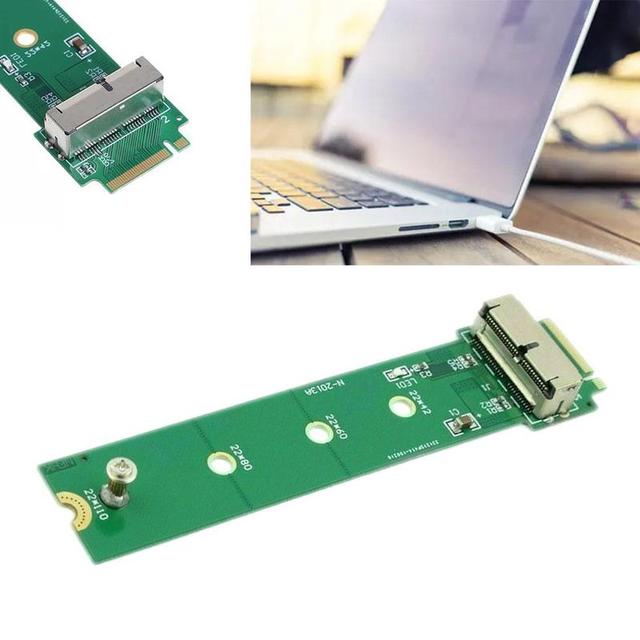 Adapter konwerter 12 + 16 Pin SSD do M.2 NGFF PCI-e dla Apple MacBook A1465 Pro 2013-2015 A1466 SSD - Wianko - 12