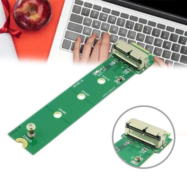 Adapter konwerter 12 + 16 Pin SSD do M.2 NGFF PCI-e dla Apple MacBook A1465 Pro 2013-2015 A1466 SSD - Wianko - 13