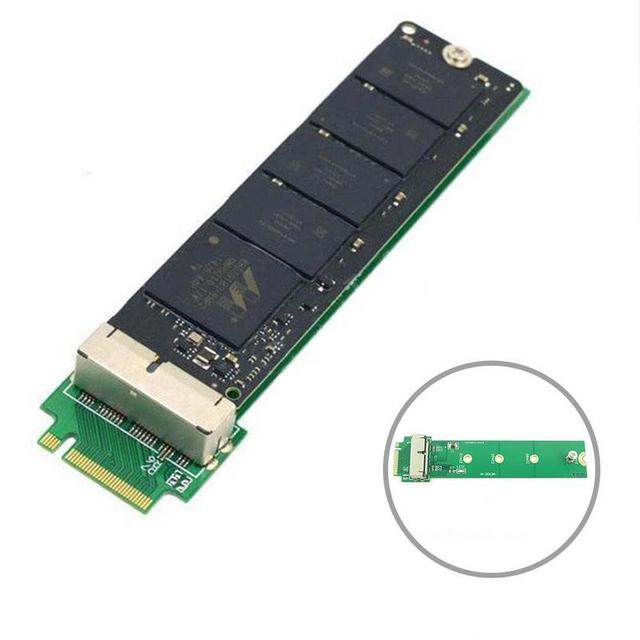 Adapter konwerter 12 + 16 Pin SSD do M.2 NGFF PCI-e dla Apple MacBook A1465 Pro 2013-2015 A1466 SSD - Wianko - 14