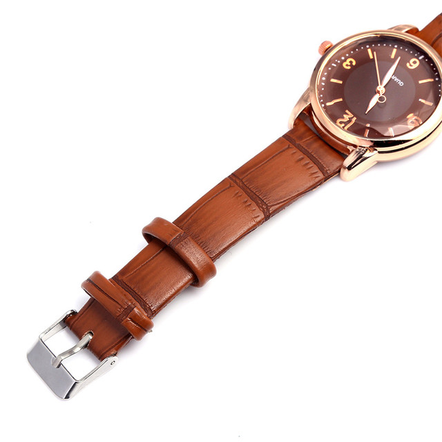 Luksusowy zegarek kwarcowy dla kobiet - znana marka, niebieskie szkło, tarcza ze stali nierdzewnej - Wianko - 9