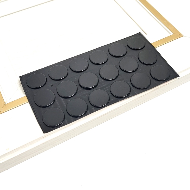 Stopery drzwi czarne szafki kuchenne silikonowe gumowe samoprzylepne - Wianko - 5