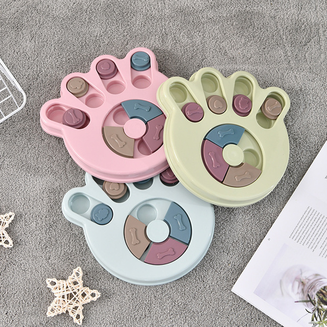 Interaktywne Puzzle dla psów - miska dozownik powolnego jedzenia - antypoślizgowa zabawka dla zwierząt, zwiększająca IQ i zapewniająca rozrywkę - Wianko - 19