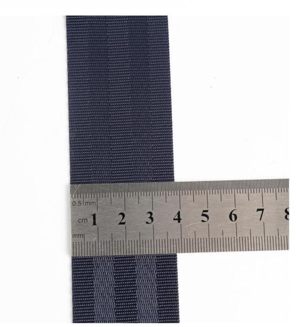 Taśma tapicer. 10M 1.5 nylonowa srebrno-czarna-brązowa Royalblue - Wianko - 5