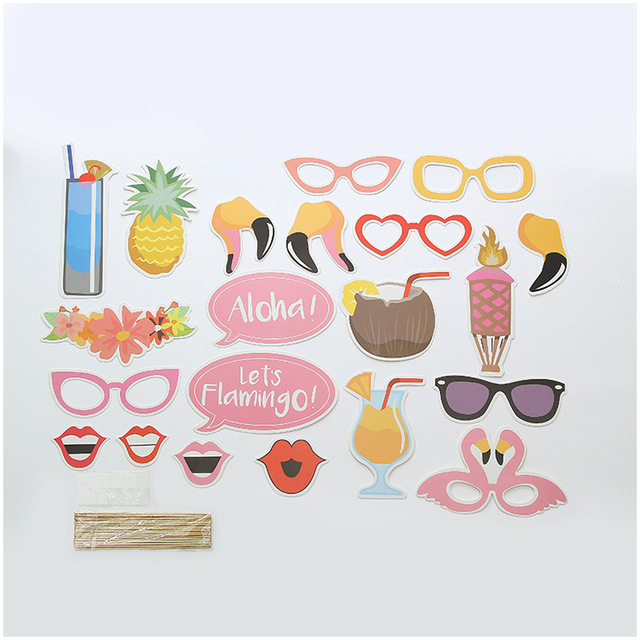 Dekoracje imprezowe DIY: Sztuczna palma hawajska z liśćmi, flamingo, dżungla, słomki - idealne na imprezę tropikalną i urodziny - Wianko - 6