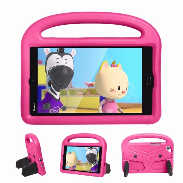 Dzieci bezpieczne, odporne na wstrząsy etui na tablet Huawei Mediapad M3 Lite T3 8.0, z uchwytem stojakiem dla MatePad T8 8.0 2020 - Wianko - 9