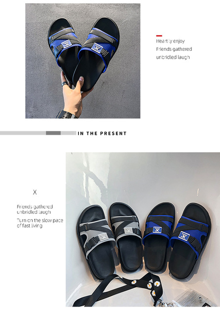 Letnie sandały męskie 2021 New Zapatos Hombre antypoślizgowe, wysoka jakość, 40-44 - Wianko - 9