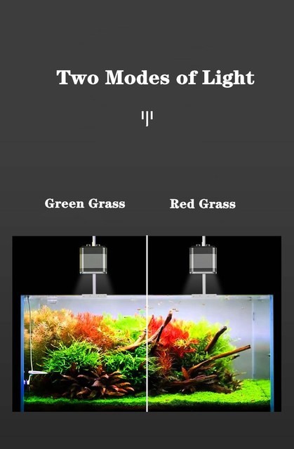 Akwarium z pełnozakresowym oświetleniem LED dla roślin wodnych - Wianko - 13