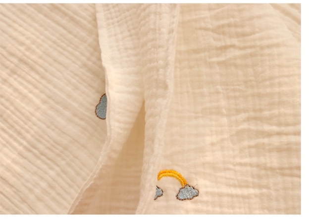Koc dla niemowląt bawełniany 120x150 cm, czterowarstwowy muślinowy koc noworodka - Wianko - 14