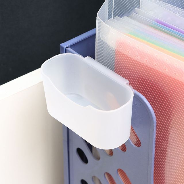 Pudełko na przyprawy do lodówki - 2 sztuki, plastikowe, mini, wiszące, z partycjami - Wianko - 7