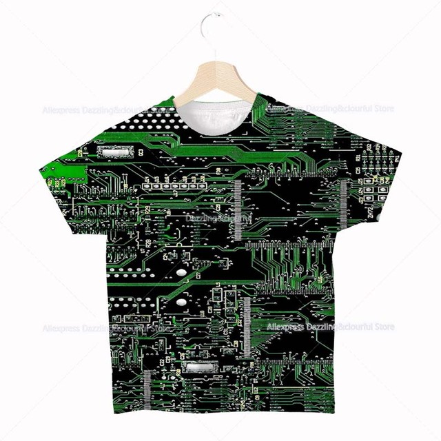 Koszulka dziecięca z motywem Anime Chip 3D do drukowania - lato, Hip Hop, chłopcy, dziewczynki, Tee Camiseta - Wianko - 10