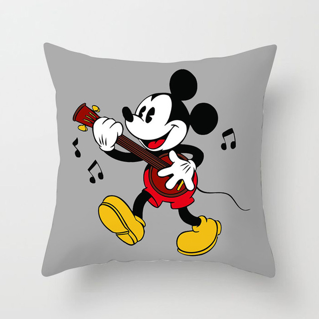 Poszewka na poduszkę Mickey Mouse Cartoon z postaciami Myszka Minnie, Goofy i Donald, 45x45 cm - Wianko - 10