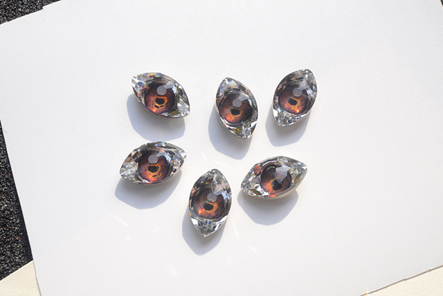 Koralik z kryształem Swarovski 4775 oko fantazyjne, 100% oryginalne, wyprodukowane w Austrii, DIY biżuteria - Wianko - 1