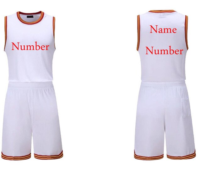 Koszulki koszykarskie z darmową personalizacją i numerem - dla dzieci i dorosłych - Wianko - 1