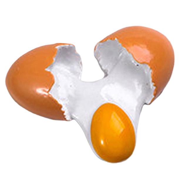 Śliczne 3D magnesy na lodówkę z żywicy - Cartoon chleb jajko lodówka wiadomość naklejki - zabawka dla dzieci i świąteczne dekoracje - Wianko - 18