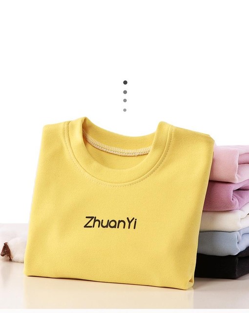 Jednokolorowa koszulka dziecięca z długim rękawem dla niemowląt chłopców i dziewczynek, wiosenna/zimowa, z golfem, bielizna - Wianko - 3
