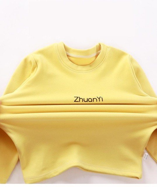 Jednokolorowa koszulka dziecięca z długim rękawem dla niemowląt chłopców i dziewczynek, wiosenna/zimowa, z golfem, bielizna - Wianko - 4