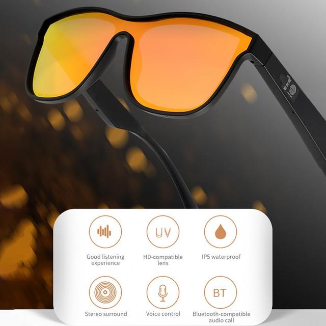 Okulary BT 5.0 Smart KY zintegrowane z systemem iOS i Android, kompatybilne z soczewkami korekcyjnymi - Wianko - 25