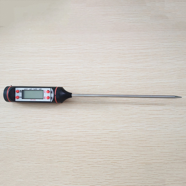 Elektroniczny termometr do grillowania z cyfrowym wyświetlaczem i sondą do pomiaru temperatury żywności w kuchni - Wianko - 8