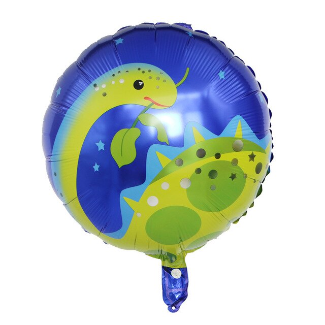 Duży balon foliowy 4D w kształcie dinozaura dla chłopców, idealny do dekoracji urodzinowych i tematycznych imprez dla dzieci - Wianko - 4