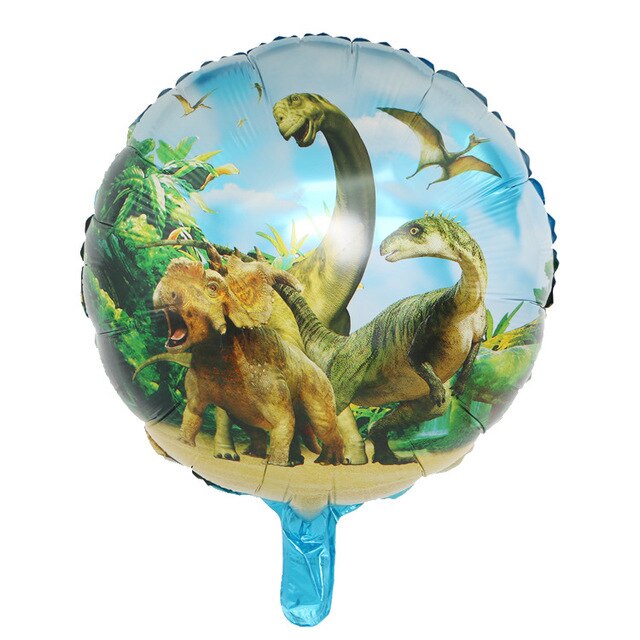 Duży balon foliowy 4D w kształcie dinozaura dla chłopców, idealny do dekoracji urodzinowych i tematycznych imprez dla dzieci - Wianko - 5
