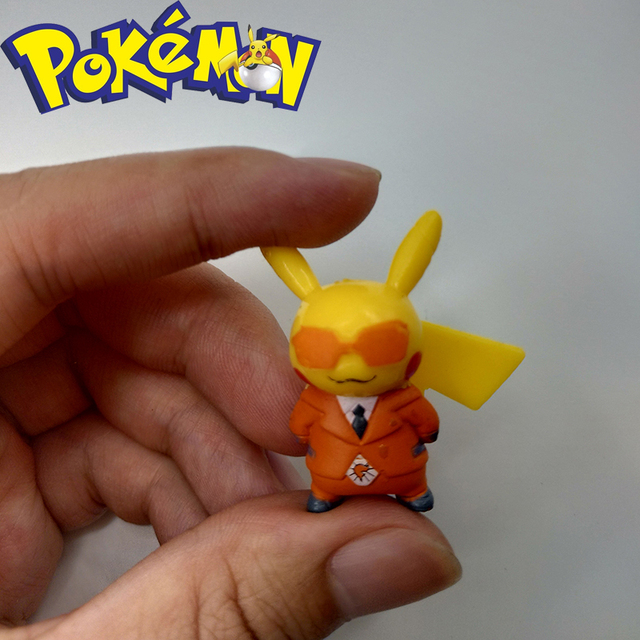 Figurki akcji Pokemoned - zestaw 7 sztuk 3-3.5cm, w nowym cartoon stylu, dla dzieci - Wianko - 1