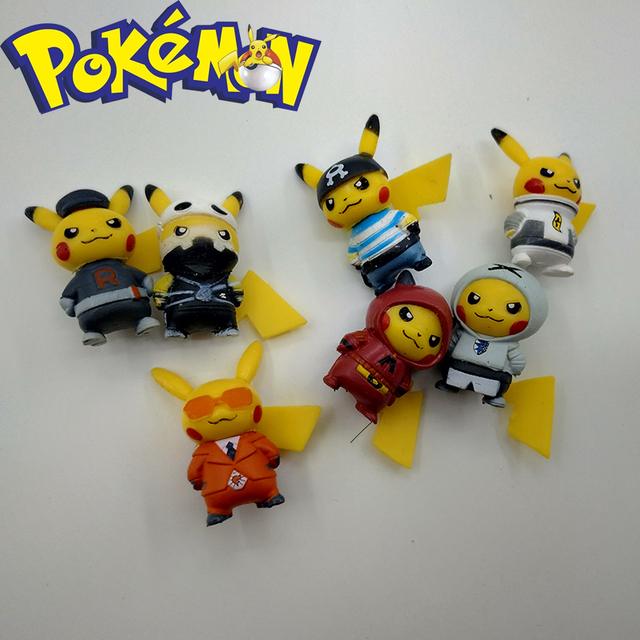 Figurki akcji Pokemoned - zestaw 7 sztuk 3-3.5cm, w nowym cartoon stylu, dla dzieci - Wianko - 9