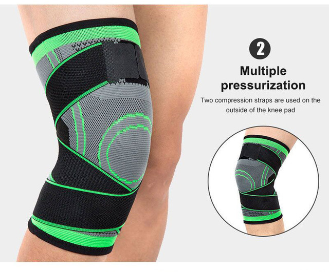 Ochraniacze na kolana kompresyjne do stawów artrozy i sportowe, ortopedyczne wsparcie kompresyjne, podkładka ochronna na kolano - Wianko - 5