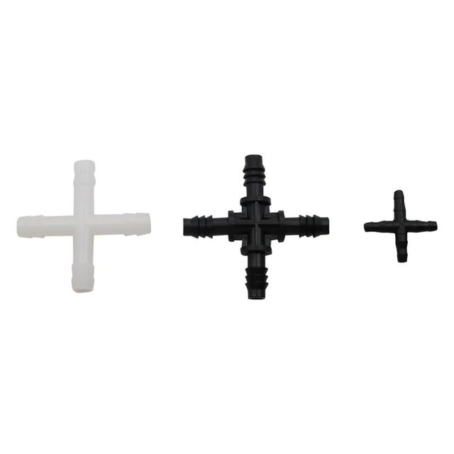 Separator kolczasty w kształcie krzyża do połączeń hydraulicznych - 4mm, 8mm, 10mm - Wianko - 17