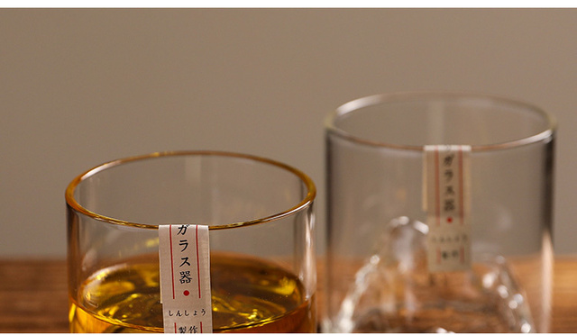 Whisky górski kieliszek Japonia 3D w szklanym pudełku na prezent – lodowiec, staroświeckie okulary do whisky - Wianko - 13